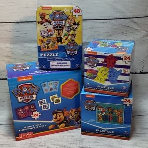 Paw Patrol Puzzles x4